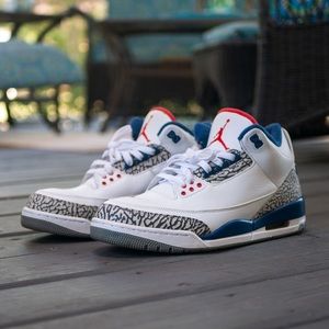 Jordan 3 Retro True Blue 2016 Size 11